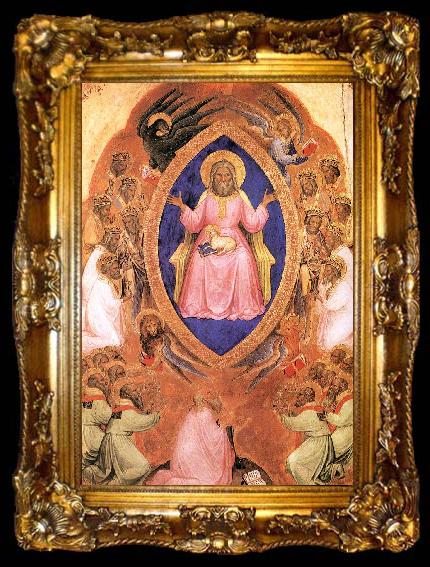 framed  ALBEREGNO  Jacobello Vision of St. John the Evangelist, ta009-2